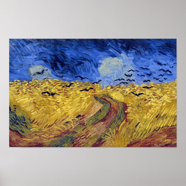 Wheatfield with Crows | Van Gogh | Poster (Front)