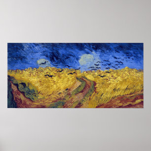 Wheatfield with Crows   Van Gogh   Poster