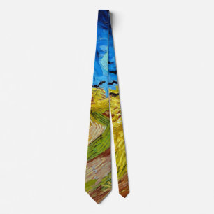 Wheatfield with Crows, Van Gogh Tie