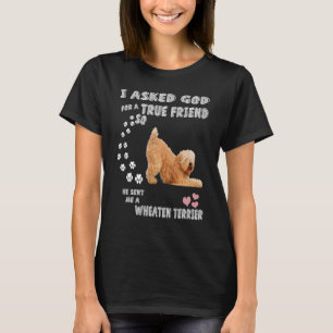 Wheatie Dog Mum Dad Costume Cute Soft Coated Wheat T-Shirt