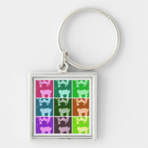 Wheaton Terrier Key Ring