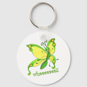 Wheeeee! I'm a Butterfly!! Key Ring