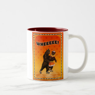WHEEEEE! Two-Tone COFFEE MUG