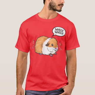 Wheek Wheek Cute Guinea Pig Lover Animal T-Shirt