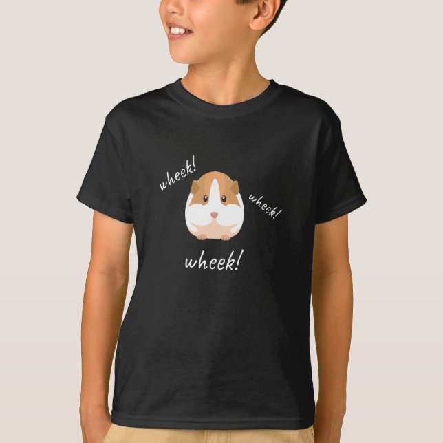 Wheek Wheek Rodent Guinea Pig T-Shirt (Front)