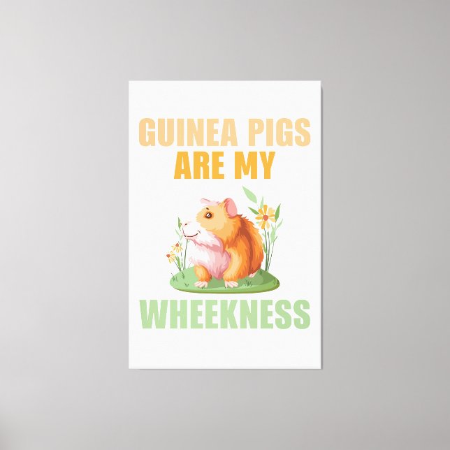 Wheekness Canvas Print (Front)