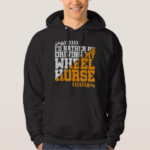 Wheel Horse Farming Tractor  Hoodie