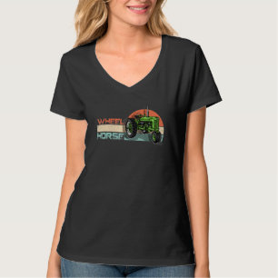 Wheel Horse Garden Tractor For Men Graphic Vintag T-Shirt