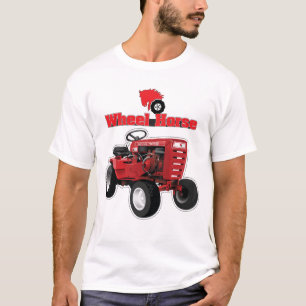 Wheel Horse Garden Tractor Mens Basic art T Shirt