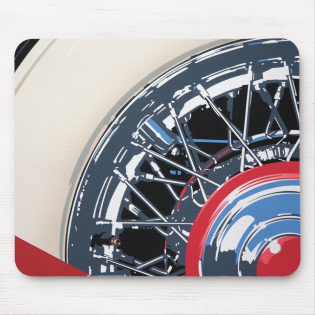 Wheel Mouse Mat (Front)