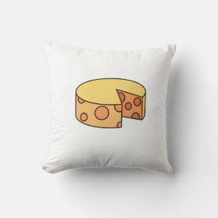 wheel of cheese cushion