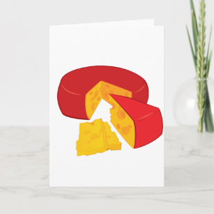 Wheel Of Cheese Greeting Cards