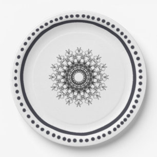 Wheel of Fate Paper Plate