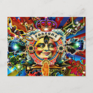 Wheel of Fortune Postcard