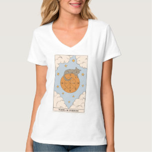 Wheel of Fortune tarot card modern Major Arcana  T-Shirt