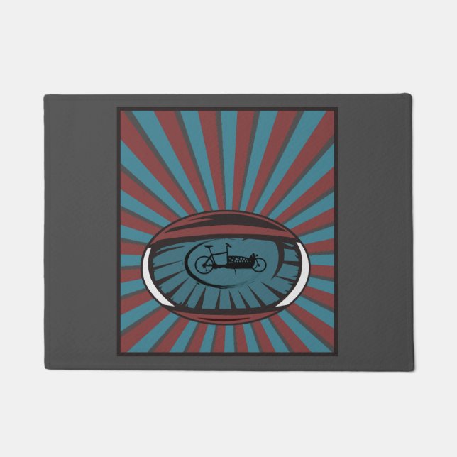 Wheel of load in the eye with radiation doormat (Front)