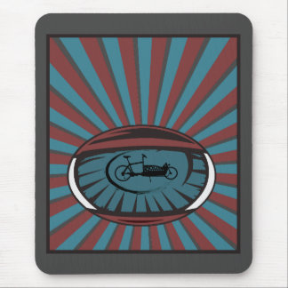 Wheel of load in the eye with radiation mouse mat