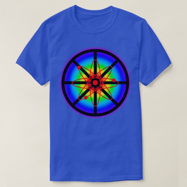 Wheel of The Year Atomic T-Shirt (Design Front)