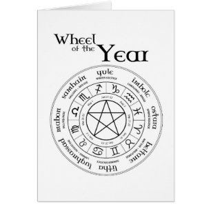 Wheel of the Year - Southern Hemisphere Card