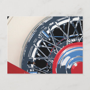 Wheel Postcard