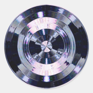 WHEEL RIM CLASSIC ROUND STICKER