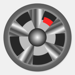 Wheel sticker