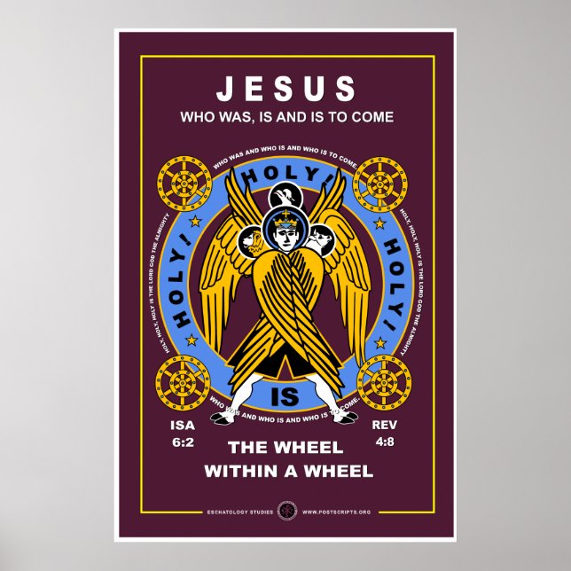 Wheel within Wheel Cherubim Poster (Front)