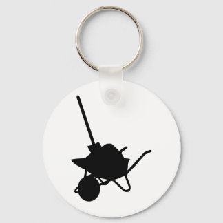 wheelbarrow and shovel key ring