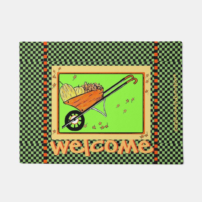 Wheelbarrow Doormat (Front)