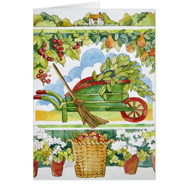 Wheelbarrow - garden surround 2012 (Front)