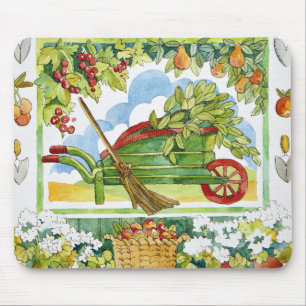 Wheelbarrow - garden surround 2012 mouse mat