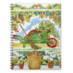 Wheelbarrow - garden surround 2012 notebook