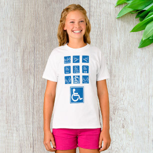 Wheelchair Accessibility Signs T-Shirt