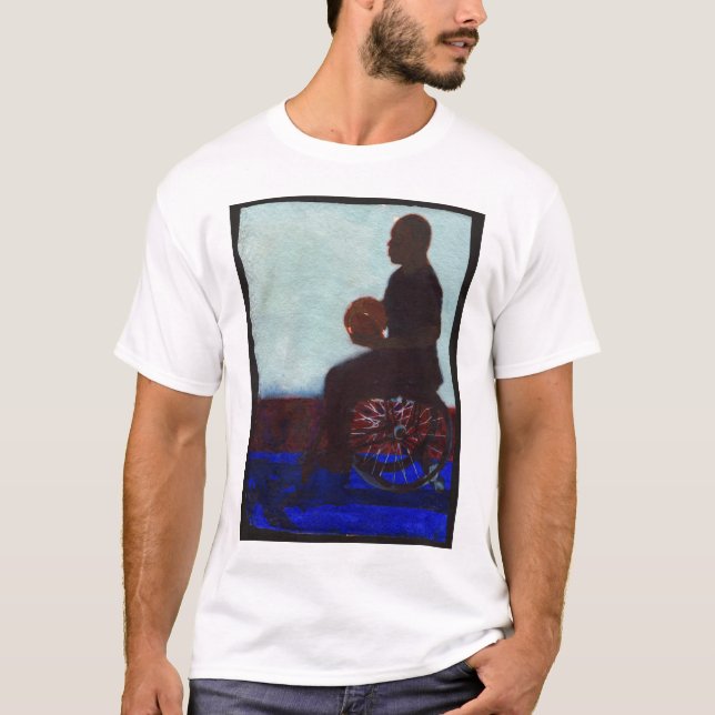 Wheelchair Basketball 2011 T-Shirt (Front)