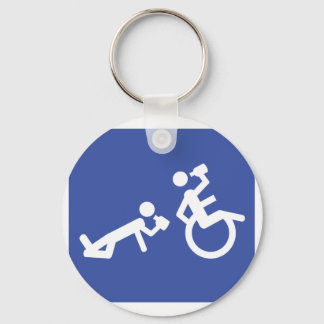 wheelchair boozer key ring