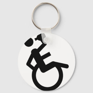 wheelchair boozer wheel chair key ring
