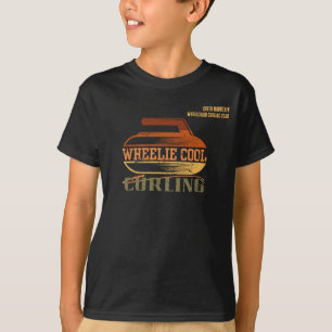 Wheelchair Curling School Club Team League Name T-Shirt