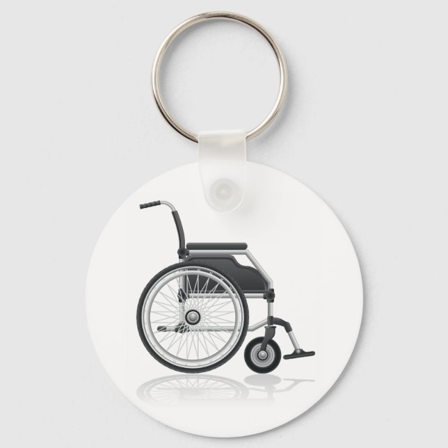 Wheelchair Keychain (Front)