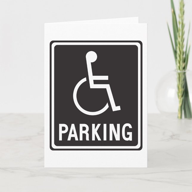 Wheelchair Parking Symbol Card (Creator Uploaded)