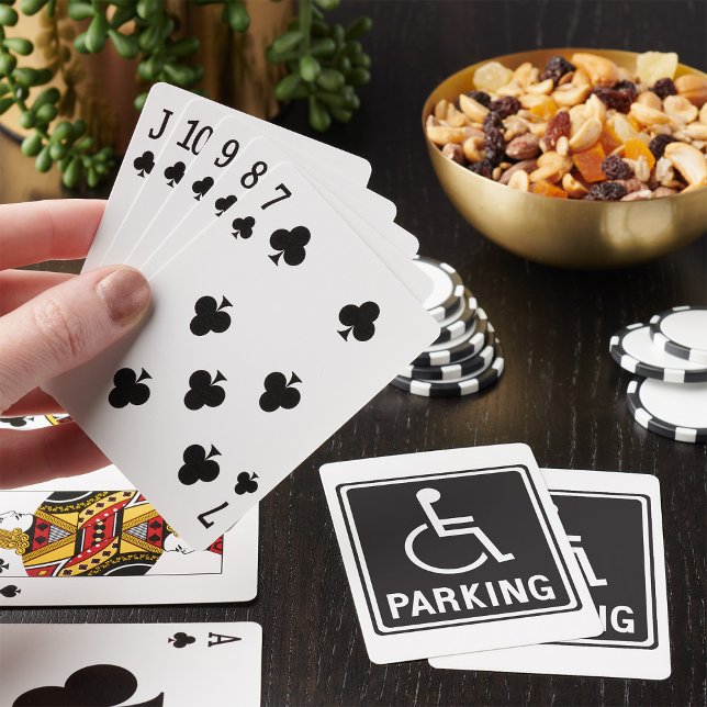 Wheelchair Parking Symbol Playing Cards (Creator Uploaded)