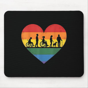 Wheelchair, Quadriplegic, Paraplegic, Disability, Mouse Mat