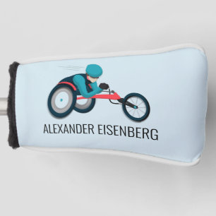 Wheelchair Racing Golf Head Cover