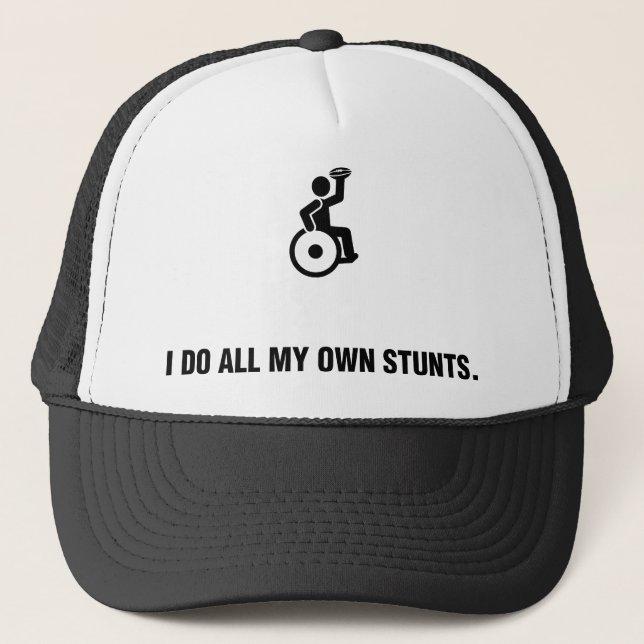 Wheelchair Rugby Trucker Hat (Front)