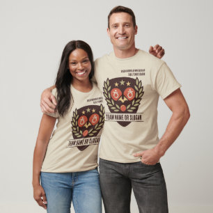 Wheelchair Table Tennis Team Name Club League T-Shirt