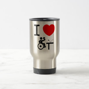 Wheelchair Table Tennis Travel Mug