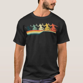 WHEELCHAIR TENNIS Funny Gift Vintage Retro Premium T-Shirt
