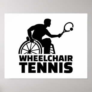 Wheelchair tennis poster