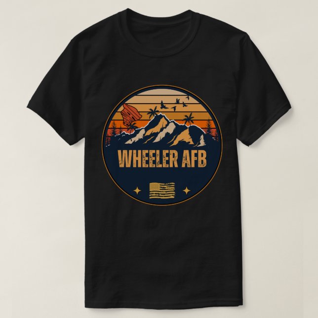 Wheeler AFB, Hawaii T-Shirt (Design Front)