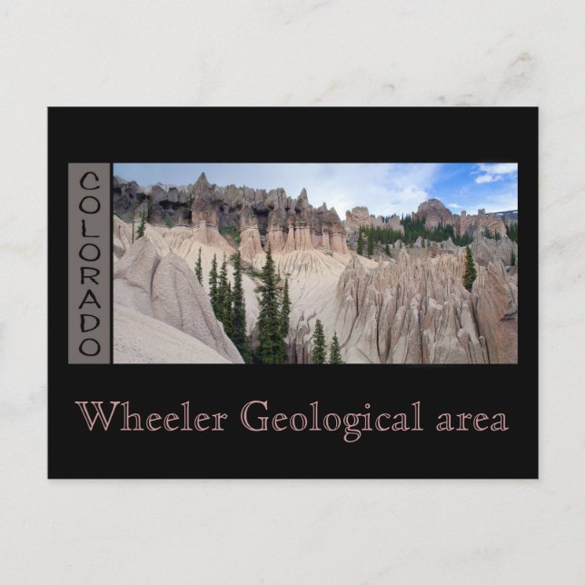 Wheeler Geological area Postcard (Front)
