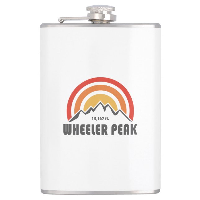 Wheeler Peak Hip Flask (Front)